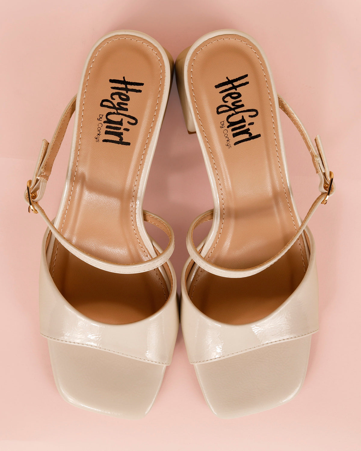 Corkys Ooh La La Ivory Heel