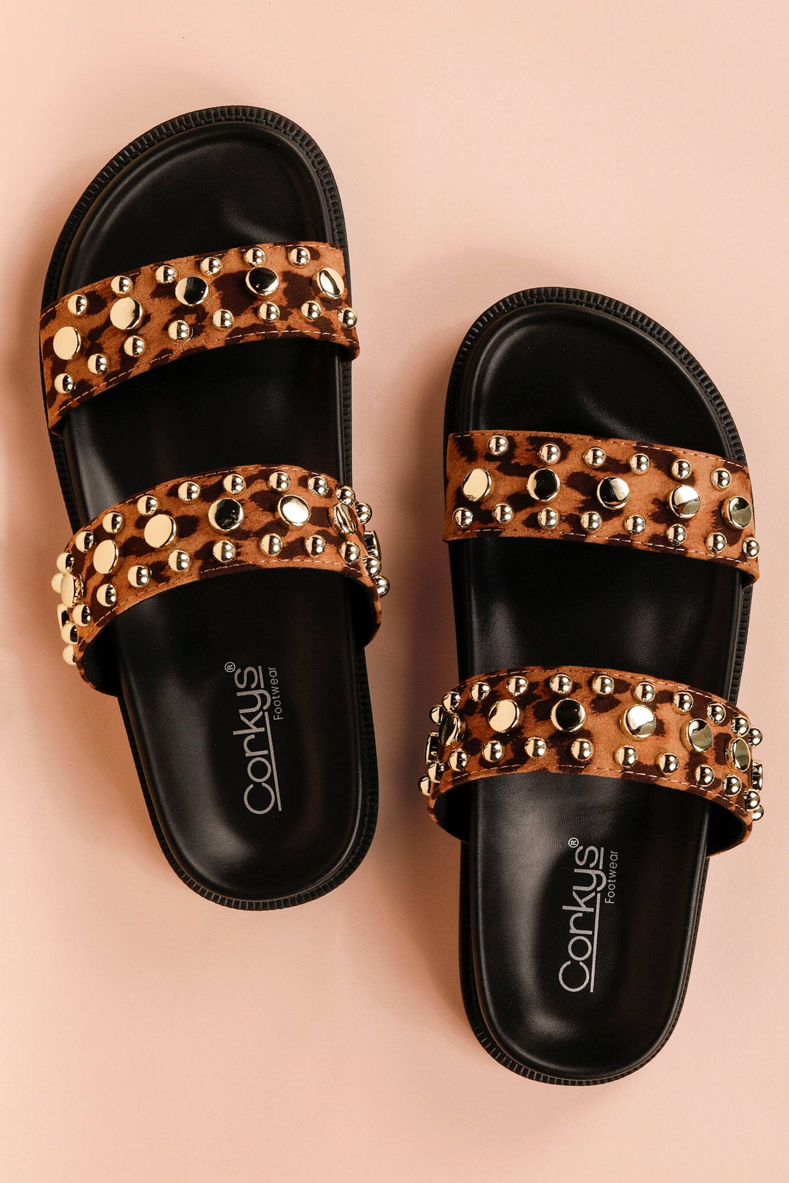 Corkys Have A Seat Leopard Sandal