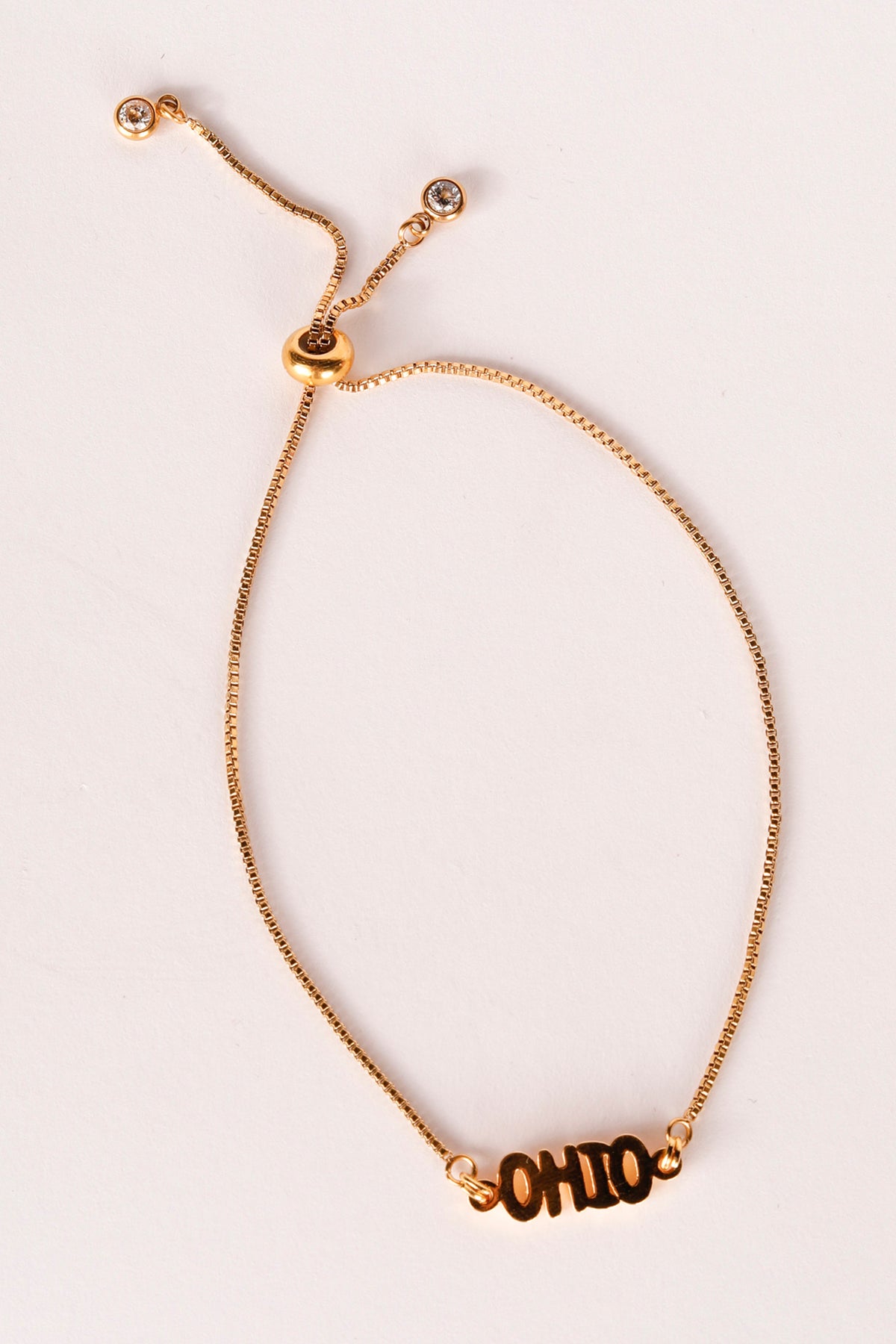 Ohio Gold Bracelet