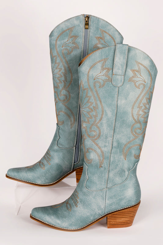 Corkys Just In Case Turquoise Boots