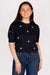Lemon Embroidered Top