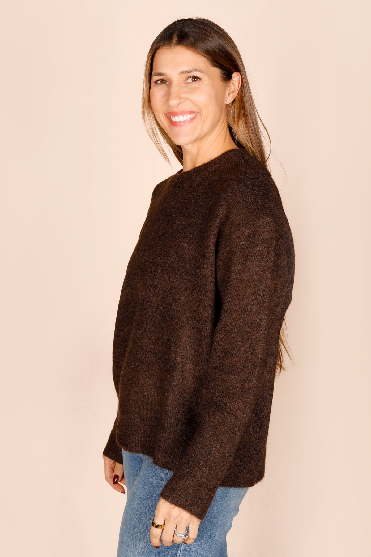 Tabby Brown Sweater - FINAL SALE