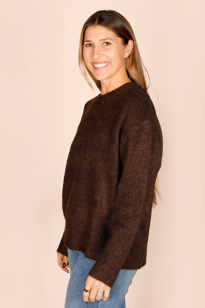Tabby Brown Sweater - FINAL SALE