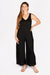 Chase Black Knit Jumpsuit