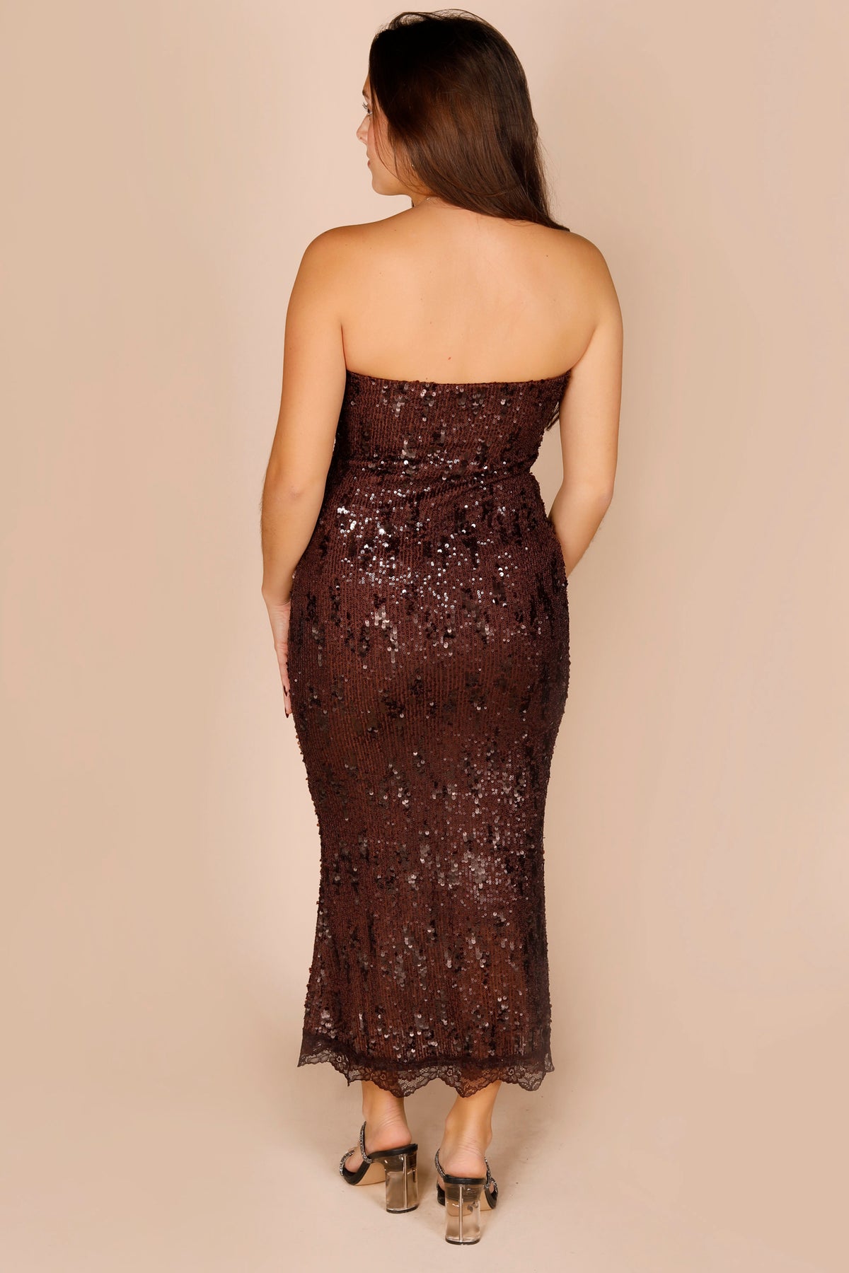 Seraphina Sequined Lace Dress - FINAL SALE