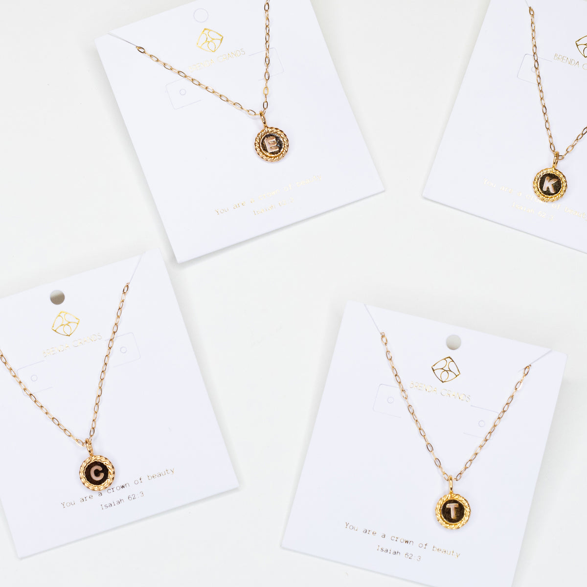 Sealed with Love Initial Necklace - FINAL SALE