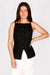 Lillian Classy Black Tank