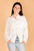 White Linen Dolman Top - FINAL SALE