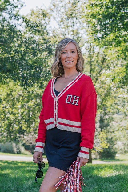 Vintage OH Cropped Cardigan