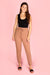 Taupe Crinkle Pant - FINAL SALE