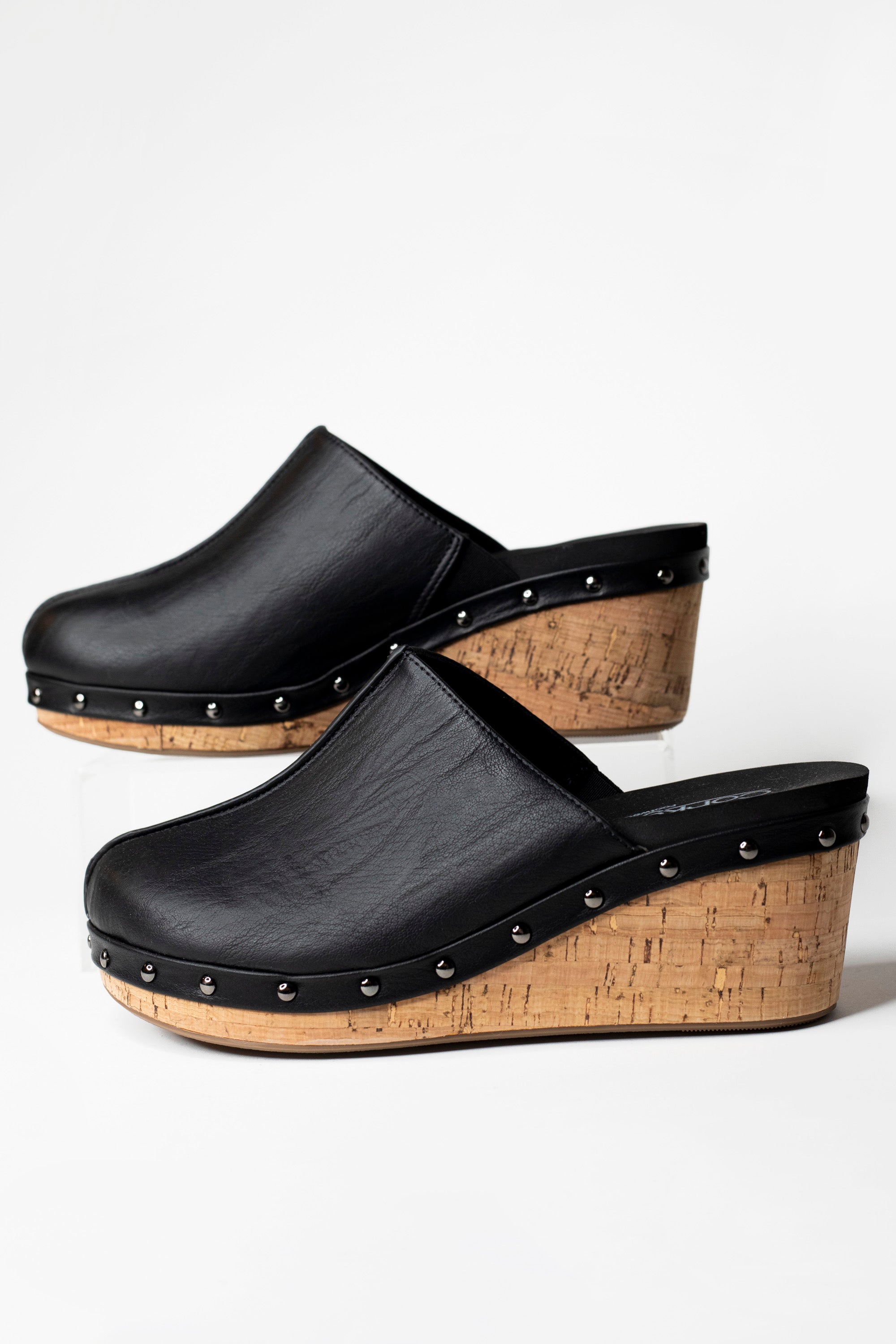 Corky's Black Marley Clogs