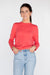 Coral Long Sleeve Knit Top - FINAL SALE